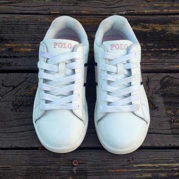 Polo Ralph Lauren Little kids Quilton Bear Sneakers - Picture 13 of 17